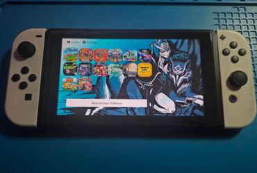 Nintendo switch with Modchip installed