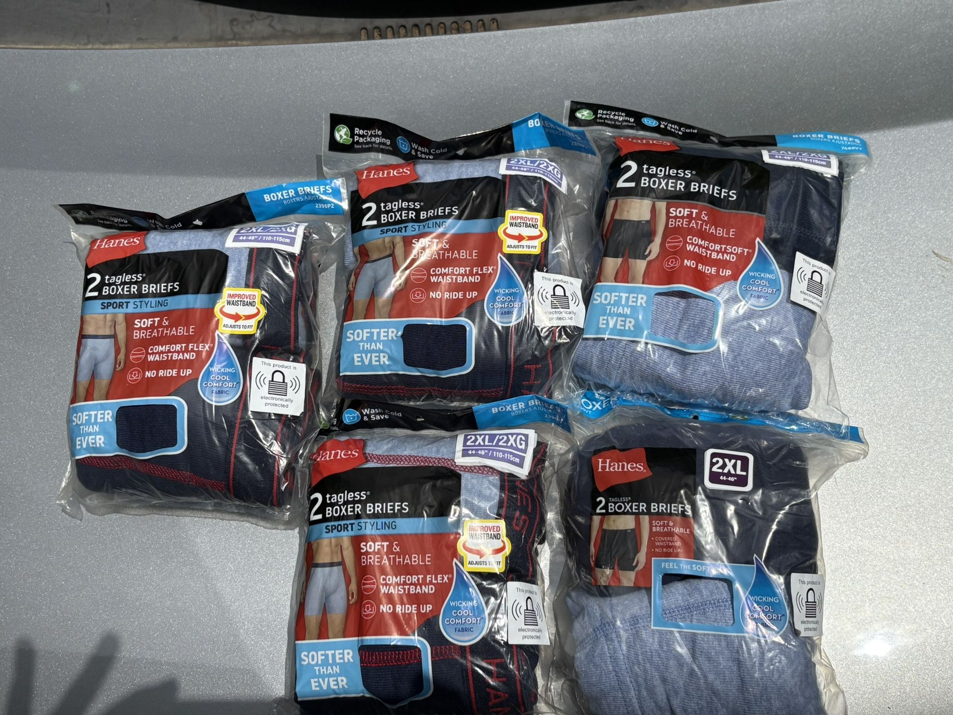 Men’s Hanes Boxers/Briefs & Boxer Briefs