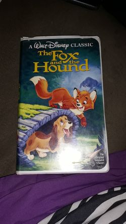 Disney Black diamond edition fox and the hound