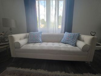2 ,3 seat sofa with decorative pillow