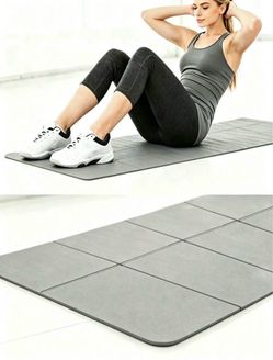 EVA Foldable Yoga Mat, Non-Slip Wear-Resistant Fitness Training Mat, Compact Portable Thickened Nap Mat, Suitable For Classroom Student Rest, Bedroom