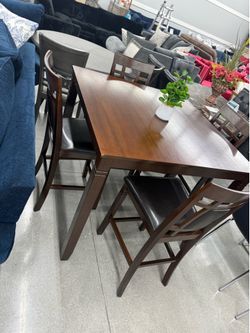 5pc  Counter Height Set 🤎🤎🤎