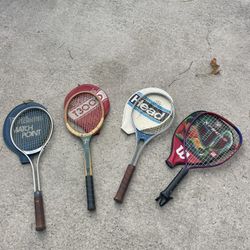 Tennis Racket And Racket Ball Racket 