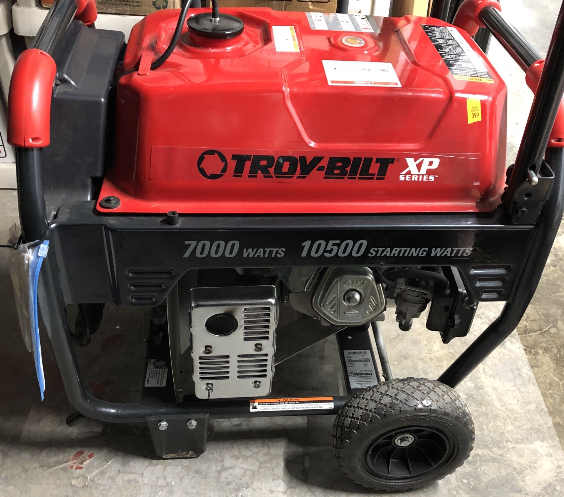 TroyBilt XP 7000RunningWatt Portable Generator with Briggs