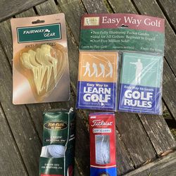 Titleist Top-Flite Fairway Gear Golf Tees Anti-Slip Pocket Guides Golf Balls Set