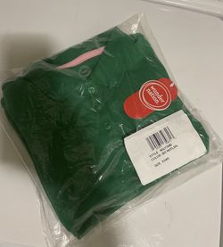 2 Green Girl Uniform Shirts