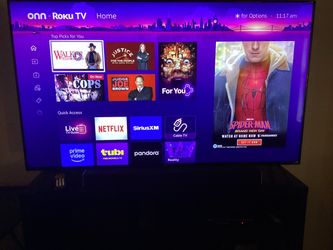 70” ONN TV with Roku