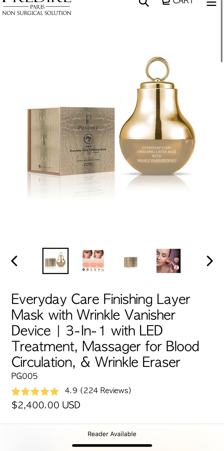 Predire Paris Everyday Care Finishing Mask 