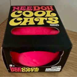 NeeDoh Cool Cat Pink