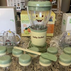 Magic Bullet Baby Bullet Steamer, Blender, Storage Containers 