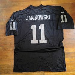 Oakland Raiders Vintage 2000s Sebastian Janikowski Jersey Throwback 