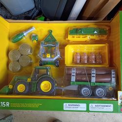 New Plastic Toy Tractor Set