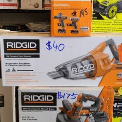 Ridgid Tools ‼️See Pictures For Prices ‼️