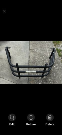 Truck bed extender, designed to create more space when your tailgate is down.