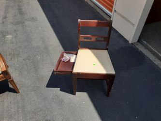 Antique students chair