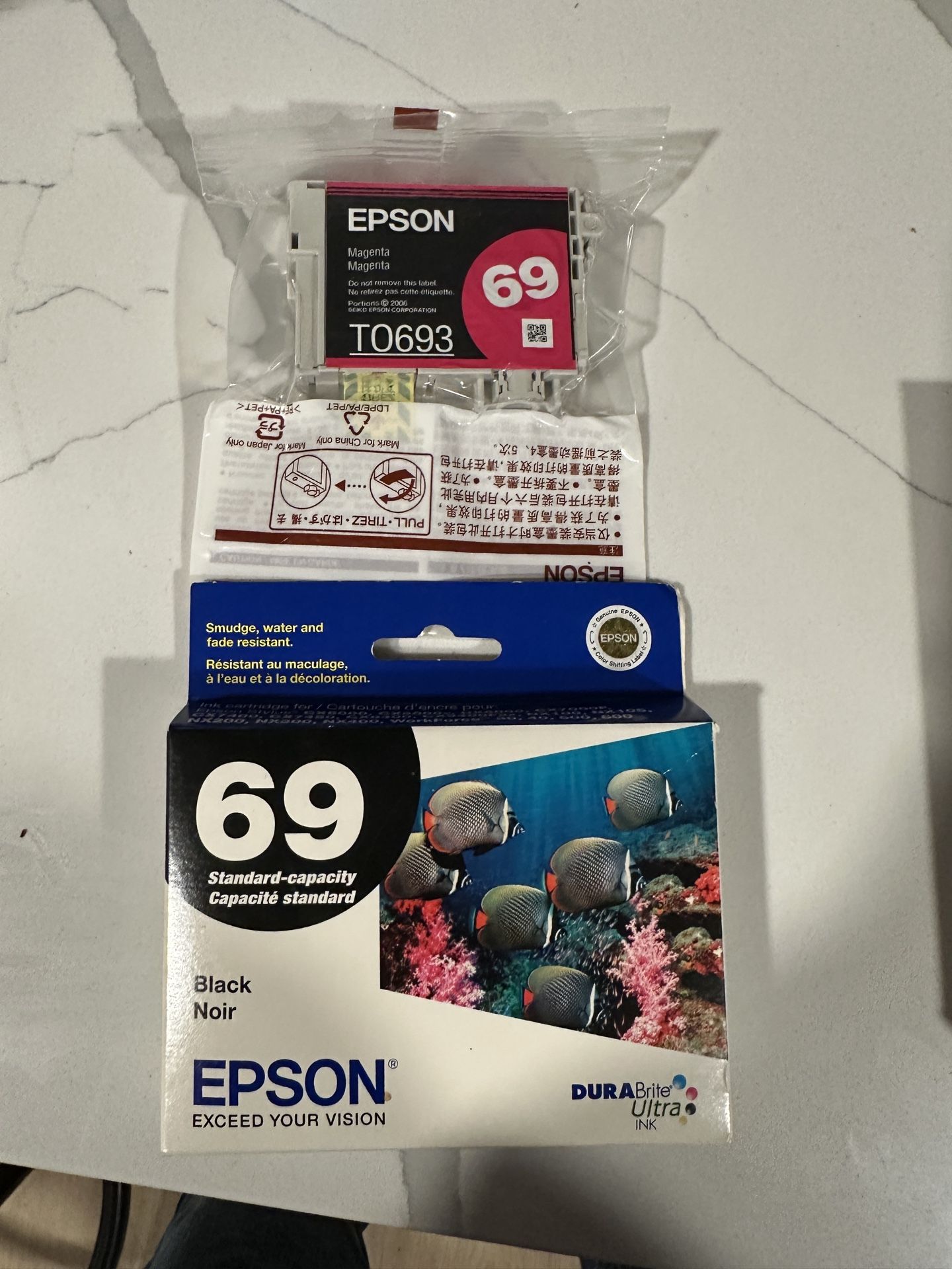 Epson 69 Black And Magenta