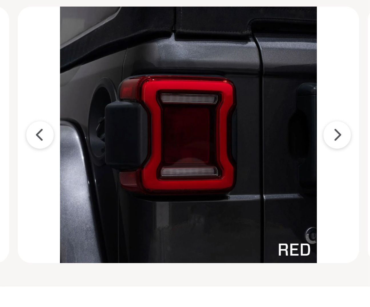Jeep Wrangler JL Tail Lights Brand New (aftermarket)