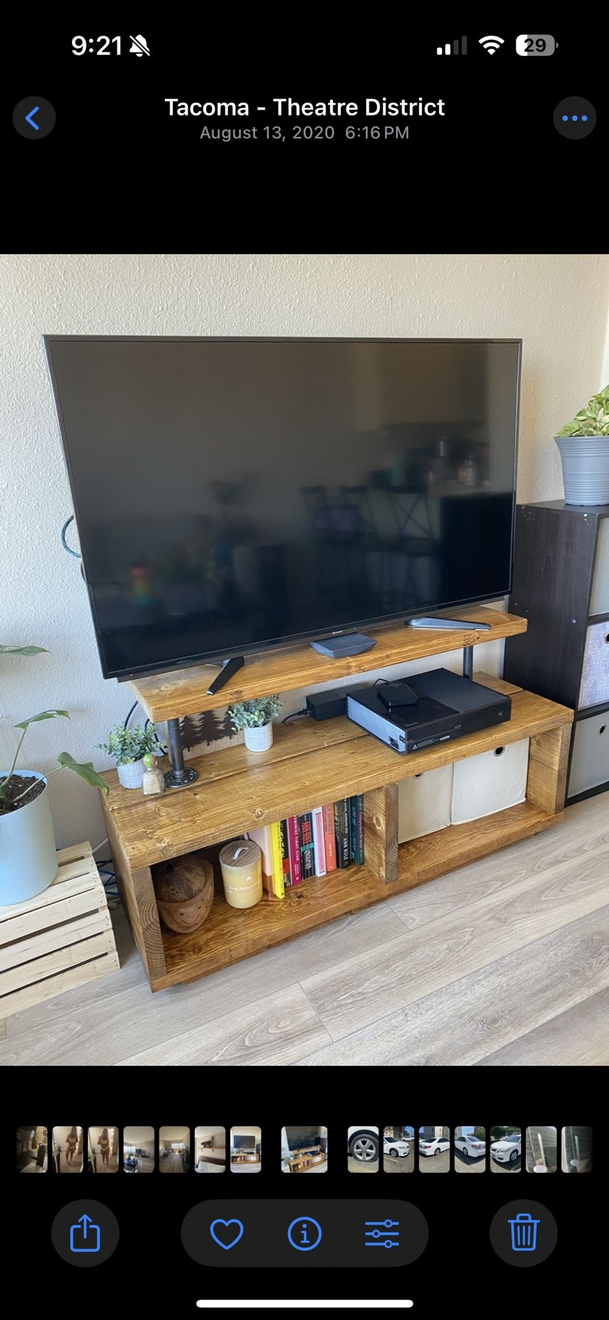 Custom Built Tv Stand