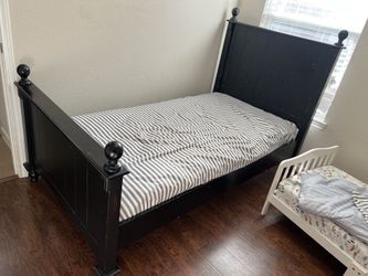 Twin Bed with Mattress