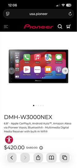 Pioneer double din