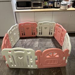 Playpen For Baby Girl ( All Cleaned And Sanitized )