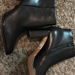 Clarks Kaylin Fern 2 Black Ankle Boots US 8M