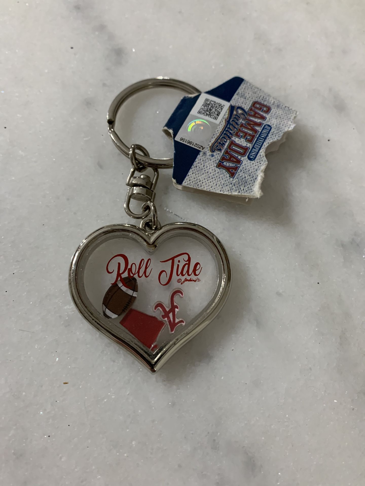 NWT Alabama keychain