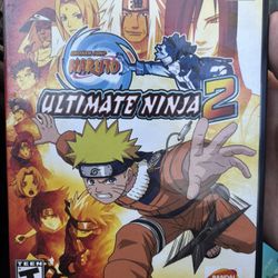 Naruto Ultimate 2 Ps2 Disc And Box 