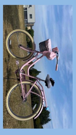 Bicicleta Cruiser Kent Charleston de 26", para Ciclistas de 5'2"-5'10", Rosa, Adulto, Unisex