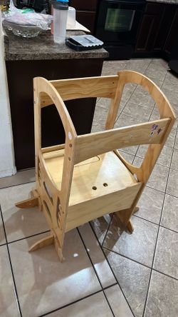 Kids kitchen stool-3 levels
