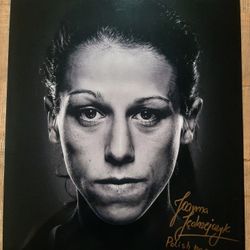 UFC Autograph 16x20 Joanna Jedrzejczyk