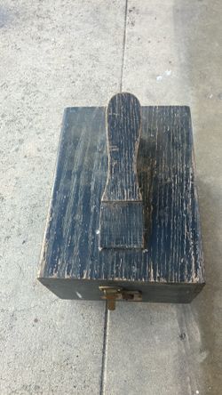 Vintage Shoe Shinebox
