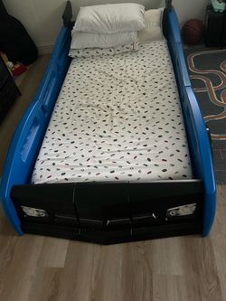 Bed twin and toddler two and one