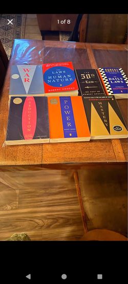 5 Robert Green books $79 total