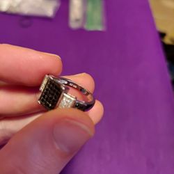 Women's Silver Cz Ring