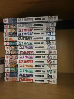 Claymore Manga Series - 1st half.