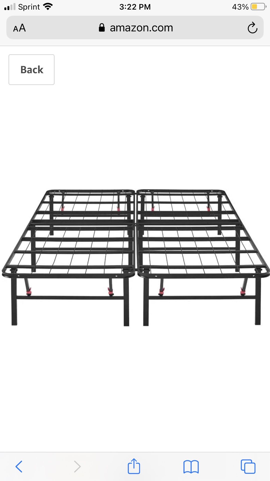 New Full Size Bed Frame