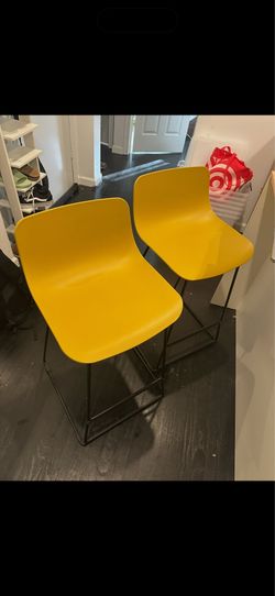 Mustard Yellow Article Stools