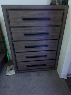 Tall dresser with top jewelry compartment