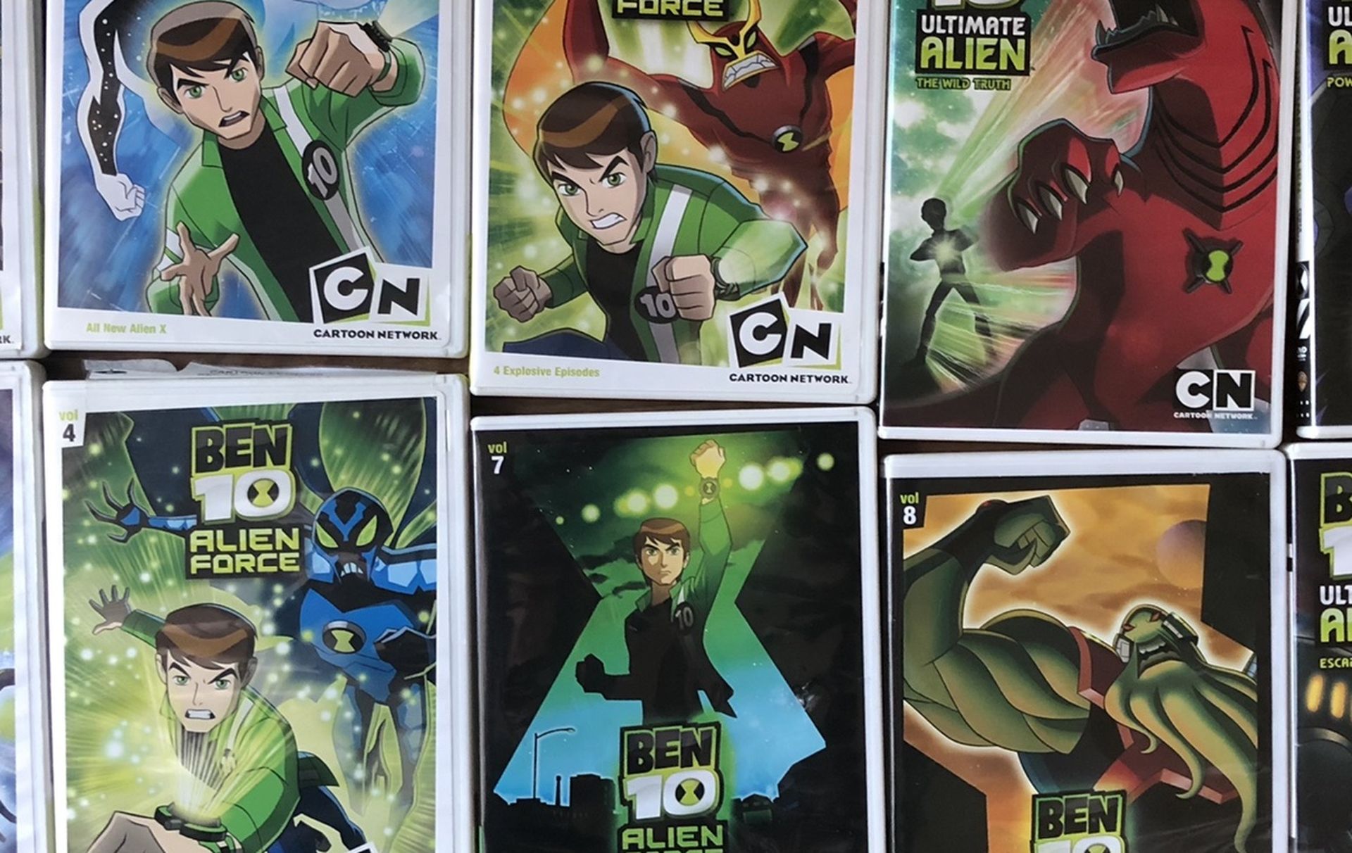 Ben10 DVDs