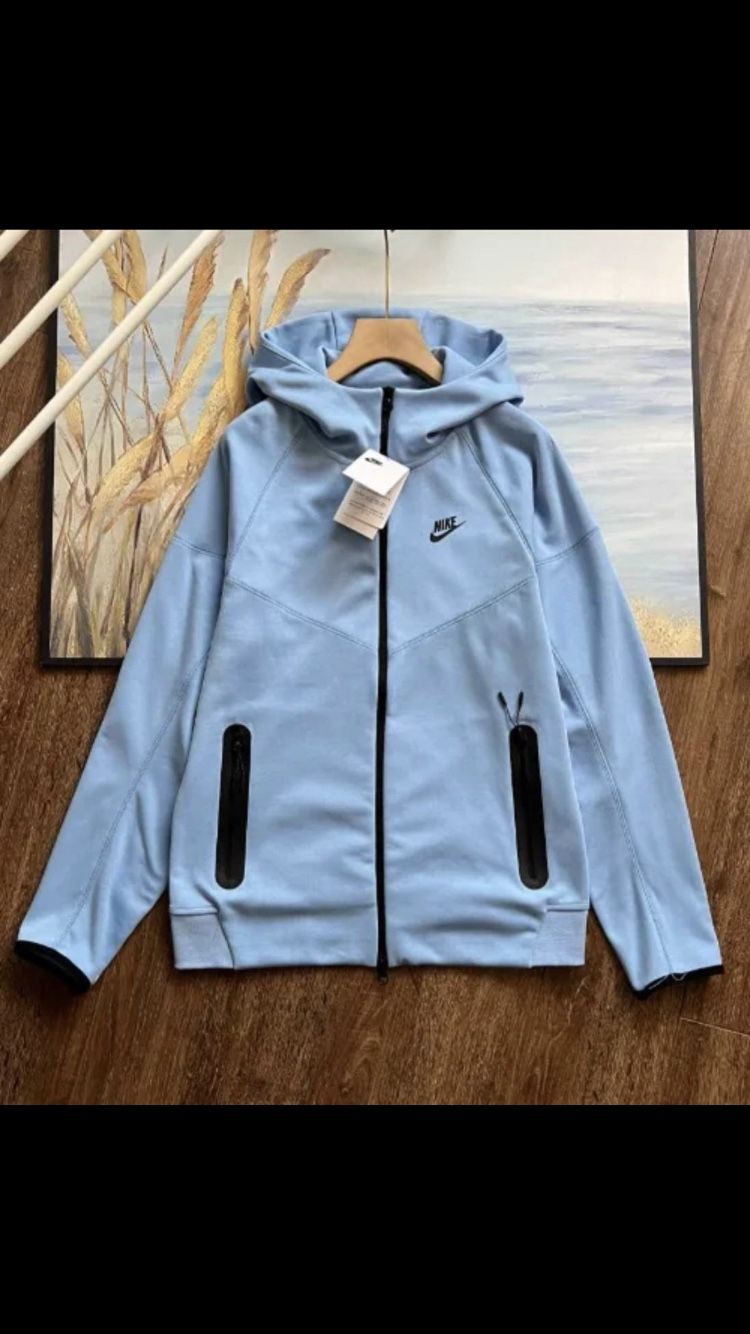Baby Blue Nike Tech