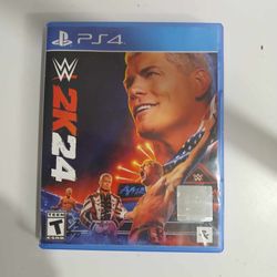 WWE 2K 24 PS4