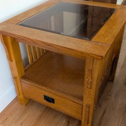 Mission Style End Table 