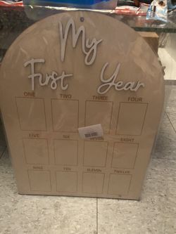Baby’s First Year Board 