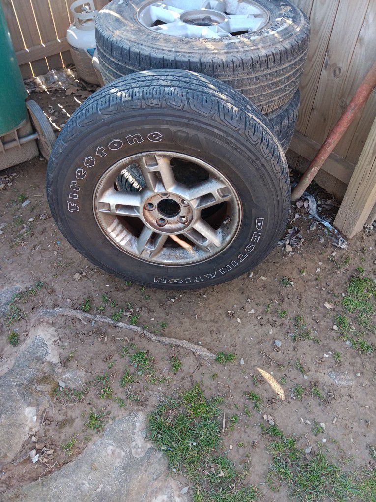 Ford Explorer Rims W/tires
