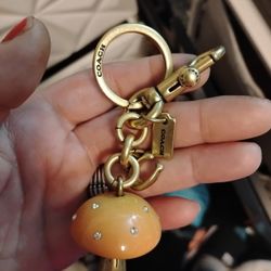 Nwt Find Your Fairy Tale Charm: The Coach Mushroom Bag Charm