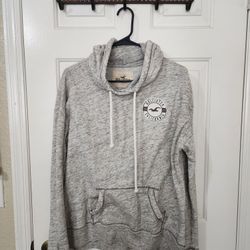 Hollister Hoodie Jacket Grey Gray