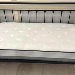 Twin Bed With Mattress 