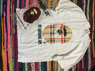 White Ape head tee size medium