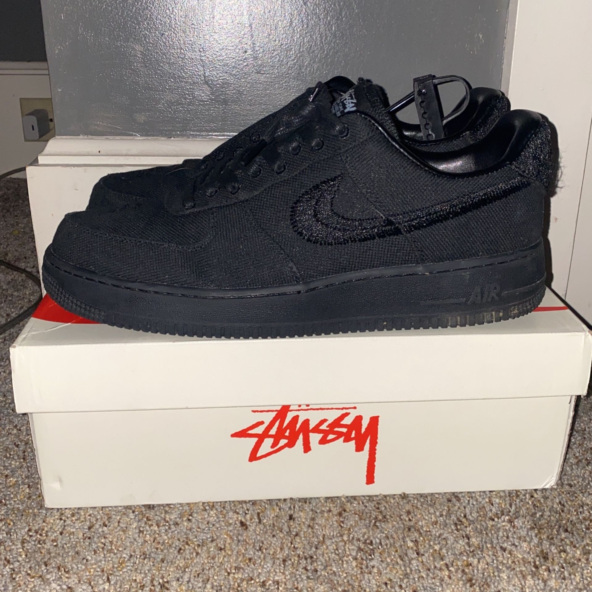 Black Stüssy AF1
